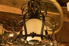 Iron Globe Light
