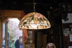 Stained Glass Hanging Light