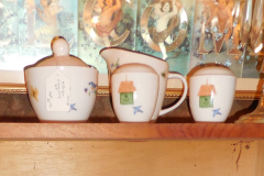 Bluebird and Birdhouse Sugar Creamer Salt and Pepper set.JPG