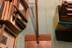 Large Vintage Wood Shovel