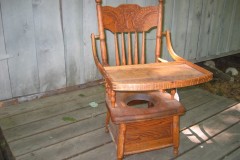 Child's Pressed Back Potty Chair