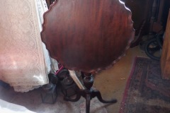 Mahogany Tilt Top Table