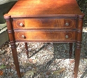 Mahogany 2 Drawer Stand