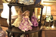 Dozen Storybook Dolls in handmade crocheted Gowns