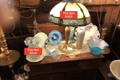 Blue Glass Items