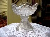 Cut Glass Punch Bowl