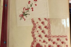 Red Hearts Valentines Handkerchiefs