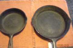 Assorted Iron Skillets
