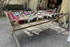 Large Quilting Rack for quilting bee