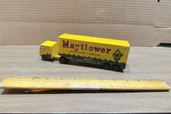 Metal Ralstoy Mayflower Moving Van Semi Truck Toy