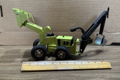 Tonka: Green Trencher Toy with Cab, excellent condition