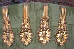 Early Brass Tiebacks