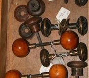 Wood and Metal Door Knobs