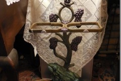 Iron Umbrella Stand with Frog