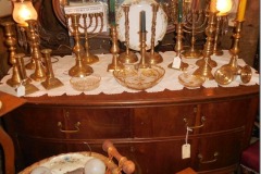 Large Selection of Brass Candlesticks