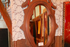 Victorian Walnut Mirror