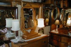 Pine shaving mirror