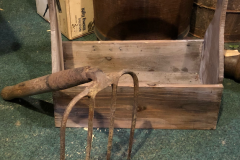Clam Digger and Wood Carrier box
