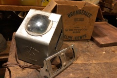Electric Brumberger Slide Viewer