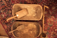 Large handmade rectangle wooden bowls