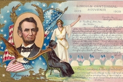 Abraham Lincoln Presidents Day Postcard