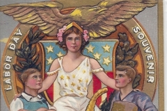 Labor Day Postcard - Souvenir