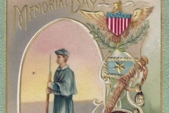 Memorial Day Decoration Day postcard