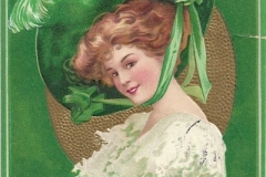 St Patricks Day postcard