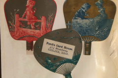 Trade Cards, Fords Card House, Chelsea, Mass, Fan Shaped cards