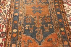 Blue & Orange Oriental Rug