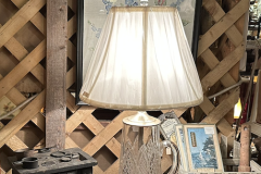 1880s Pattern Glass Table Lamp Base