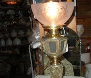 Gothic Style Oil Lamp - Electrified