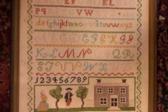 ABC sampler Wrought by Emma Martin 1980
