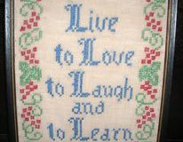 Live to Love motto/sampler