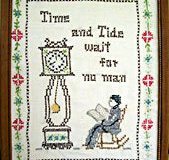 Time and Tide motto/sampler