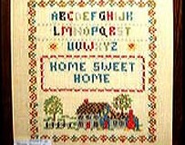 ABC Home Sweet Home motto/sampler