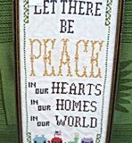 Let There be Peace motto/sampler