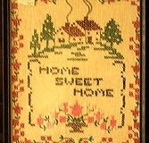 Home Sweet Home motto/sampler