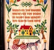 Wherever you Wander motto/sampler