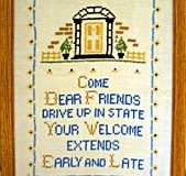 Drive up in state motto/sampler