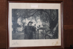 Bygones Print with Civil War Generals Lee and Grant