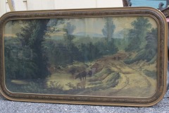 Large Lithograph of Cows