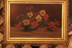 Nasturtiums Oil on Canvas