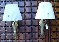 Pair of wall lights