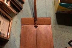 Large Vintage Wood Shovel